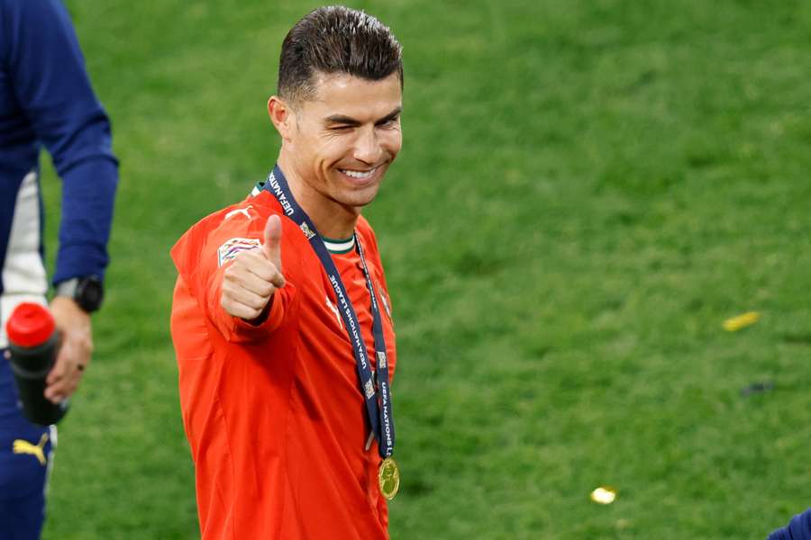 Cristiano Ronaldo vuelve a sonreír.