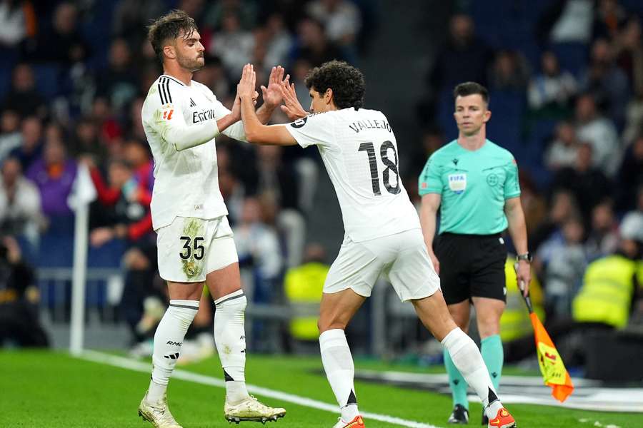 Jesús Vallejo, en el momento en el que sustituye a Raúl Asencio