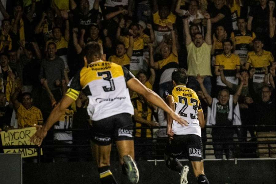 Eder deu a vitória ao Criciúma contra o ABC