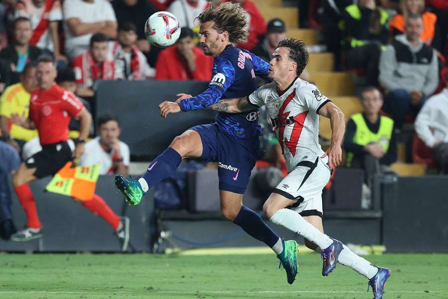 L'Atlético Madrid a été accroché par le Rayo Vallecano dans le derby madrilène dimanche. 