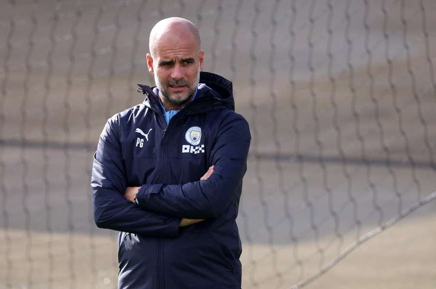 Guardiola is "more than satisfied" with City's form in the Champions League thus far