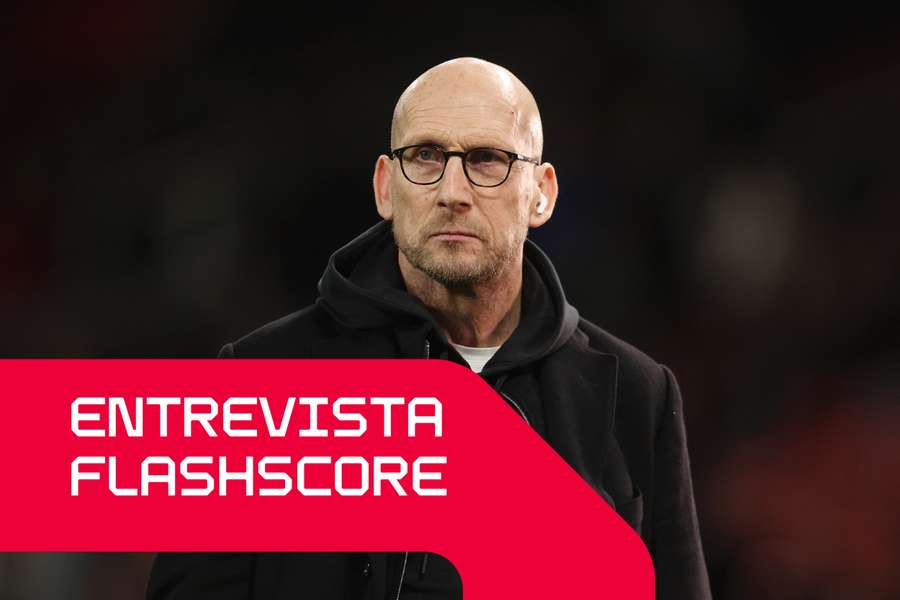 Jaap Stam foi um defesa dominante no Man United e na Lazio, entre outros Jaap Stam foi um defesa dominante no Man United e na Lazio, entre outros