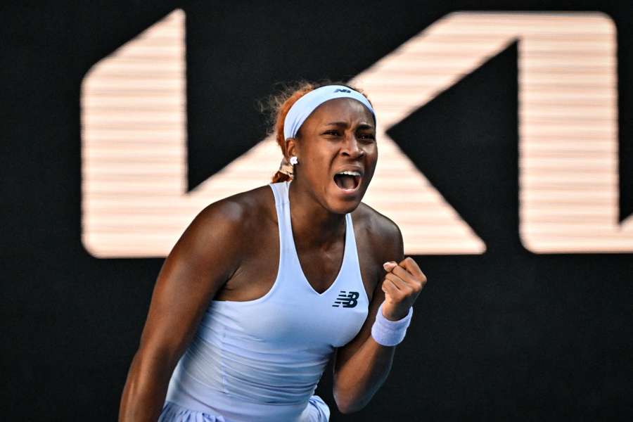 Gauff ce vendredi. Gauff ce vendredi.