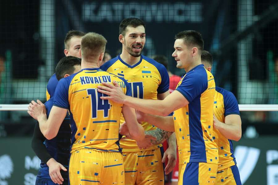 Siatkarze Ukrainy zagrają mecze Golden European League w Łodzi