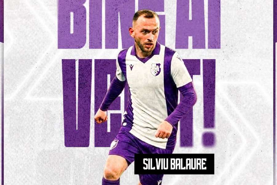Silviu Balaure este jucătorul lui FC Argeș