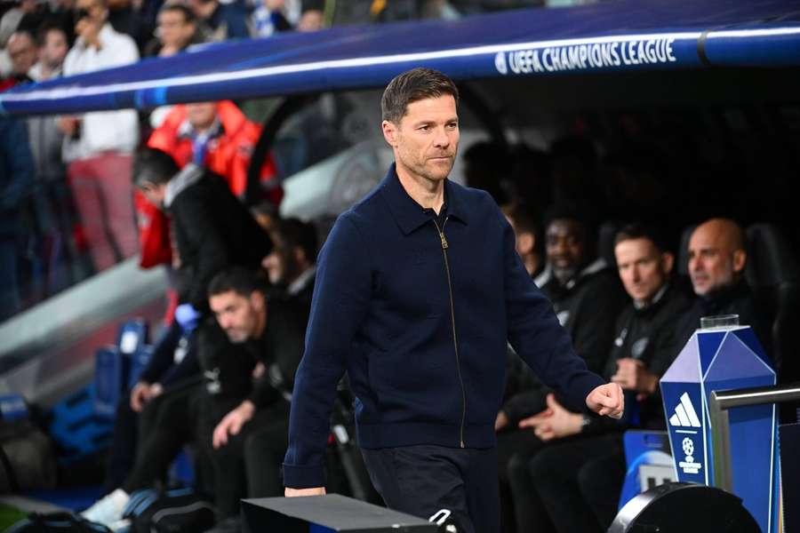 Xabi Alonso nach dem Spiel gegen Manchester City. Xabi Alonso nach dem Spiel gegen Manchester City.