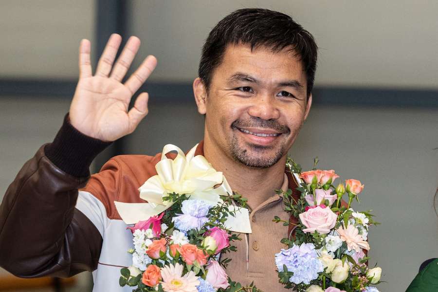 Manny Pacquiao kan boksen in Parijs vergeten