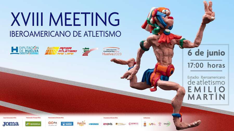 Cartel del Meeting Iberoamericano de Huelva