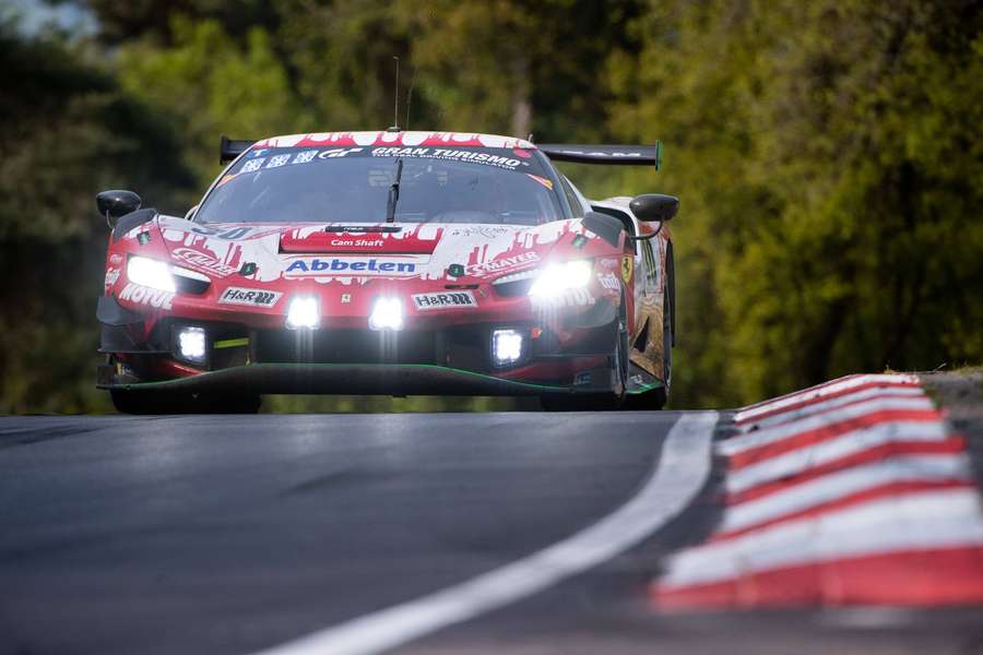 Der Ferrari 296 GT3 des Frikadelli Racing Teams