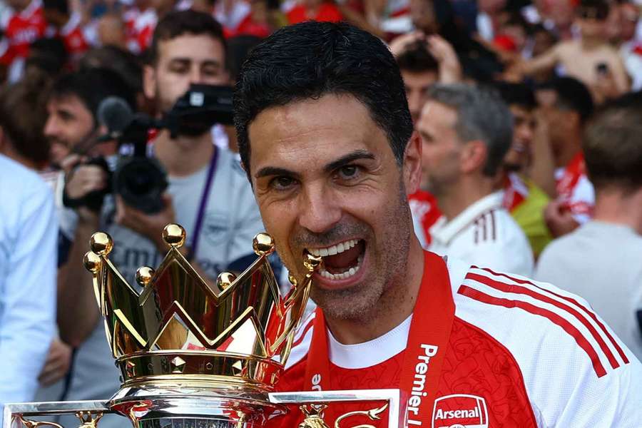 Arsenal's Mikel Arteta named Premier League Manager of the Season