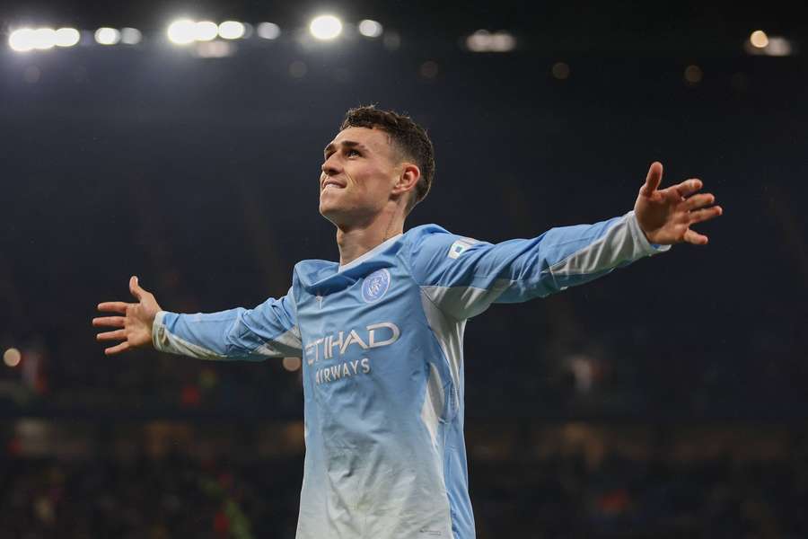 Foden netted a hat-trick against AEK