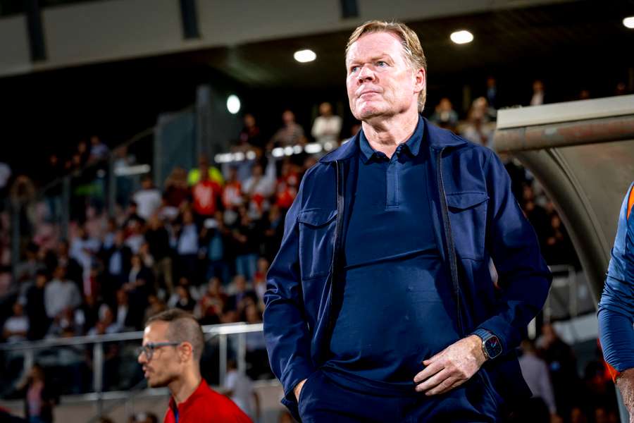 Koeman nebol voči svojmu mužstvu kritický. 