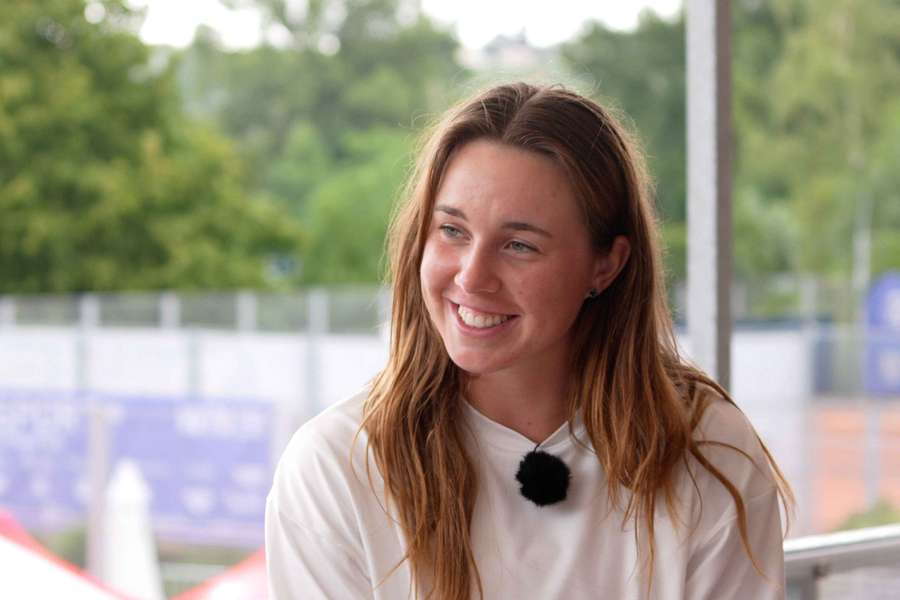 Linda Nosková na turnaji Livesport Prague Open.