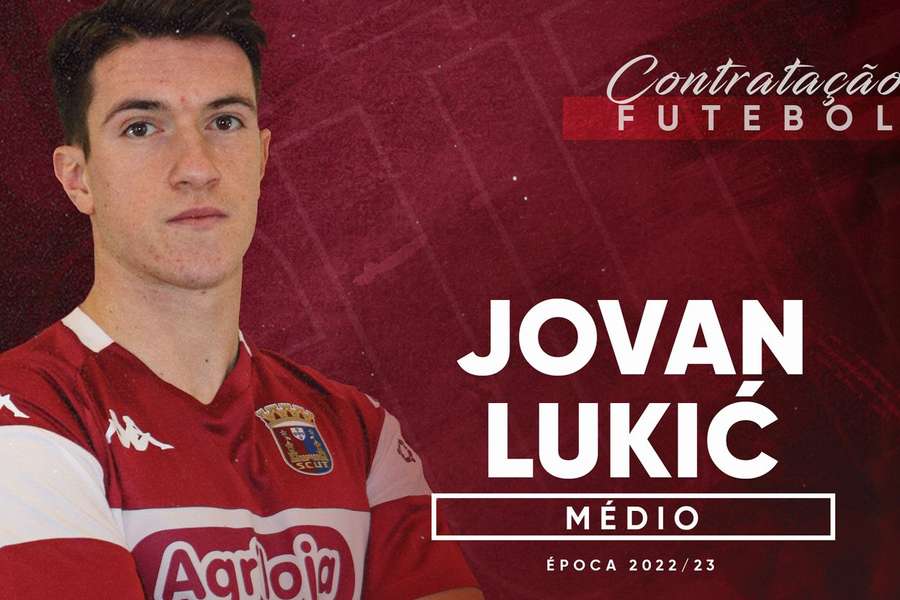 Jovan Lukic apresentado oficialmente