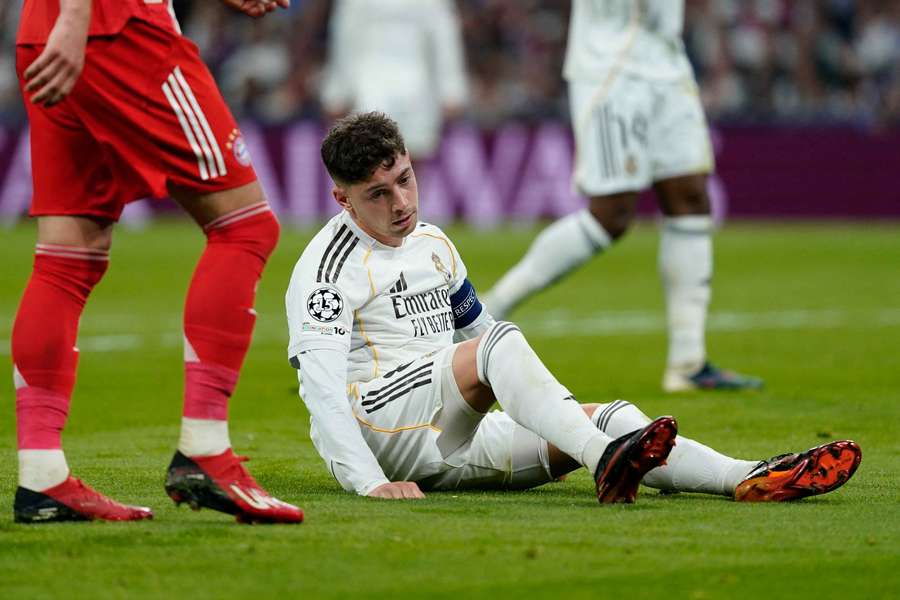 Real Madrid's Fede Valverde