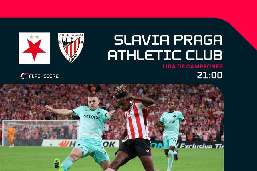 El Slavia ya se enfrentó al Athletic el año pasado en la Europa League El Slavia ya se enfrentó al Athletic el año pasado en la Europa League
