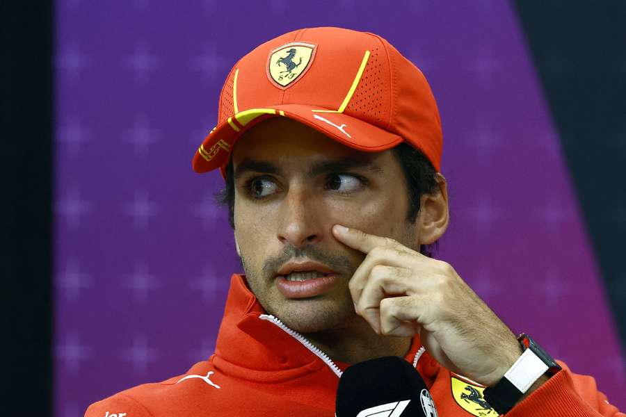 Sainz is set to leave Ferrari next season