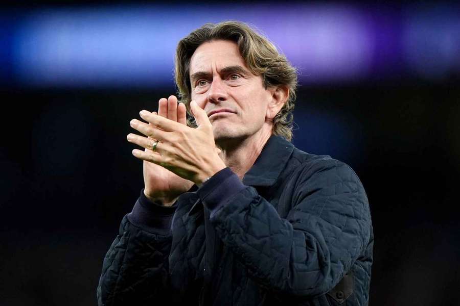 Thomas Frank, treinador do Tottenham