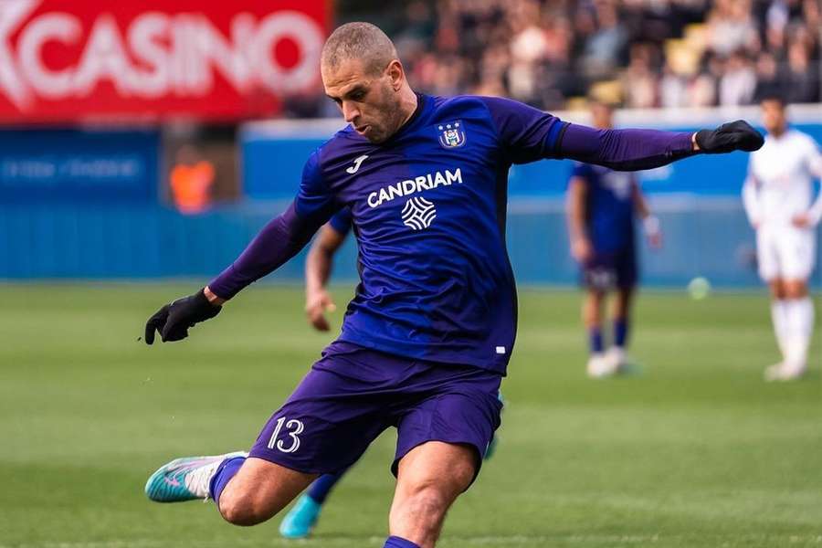 Slimani ao serviço do Anderlecht