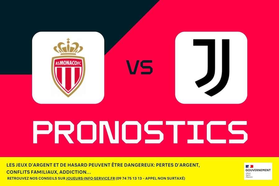 AS Monaco - Juventus : Pronostics, meilleurs paris et cotes (Ligue des champions)