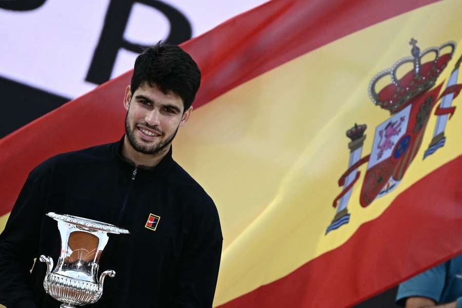 Carlos Alcaraz, tras ganar en Roma