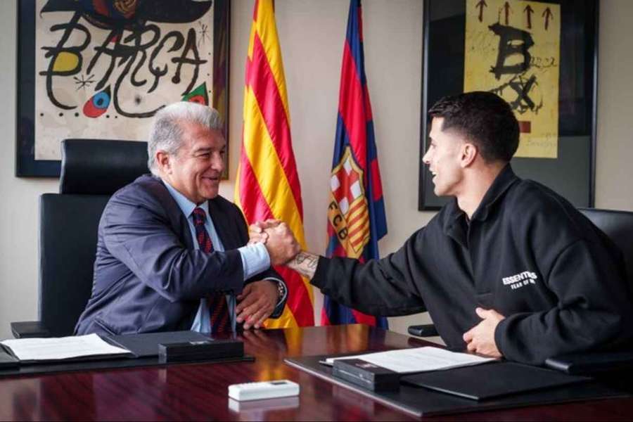 Joao Cancelo returns to Barcelona in loan move from Al Hilal
