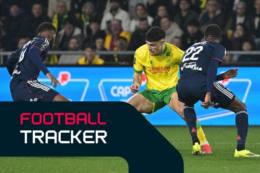 Nantes and Lyon are in Ligue 1 action
