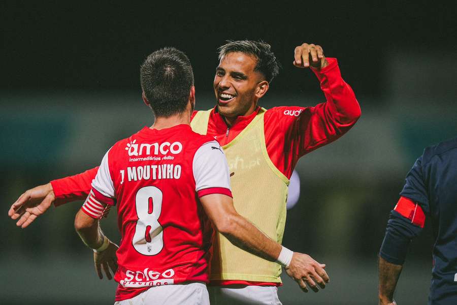 João Moutinho marcou o golo da vitória diante do 1.º Dezembro, na Taça de Portugal