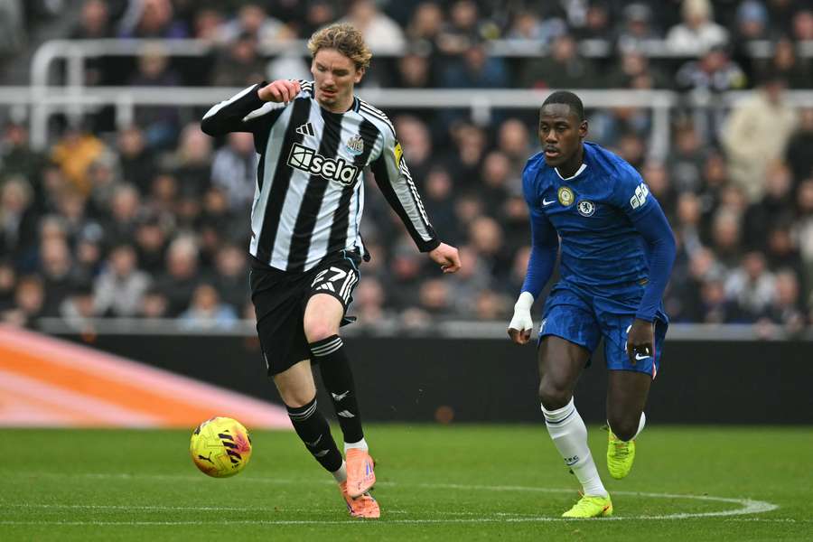 Woltemade vstřelil Chelsea dva góly.