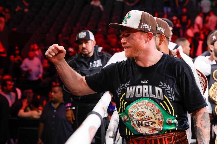 "Canelo" Alvarez ce samedi.