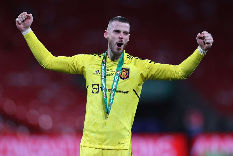 David De Gea (32 de ani) a reușit 181 meciuri fără gol primit în 523 partide disputate pentru United în toate competițiile