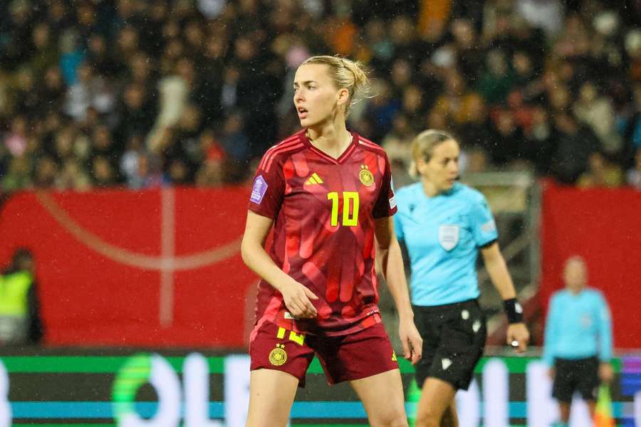Laura Freigang erzielte den ersten Treffer für das DFB-Team