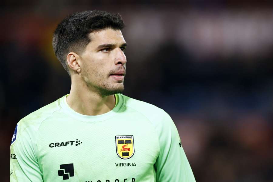 João Virginia is dit jaar de eerste keeper bij Cambuur