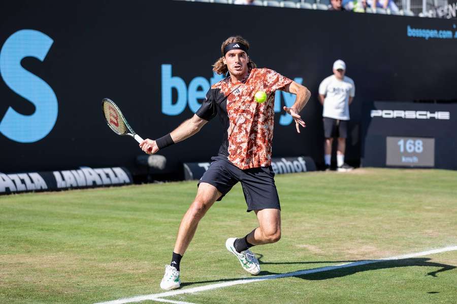 Stefanos Tsitsipas gilt in Halle als Favorit auf den Titel