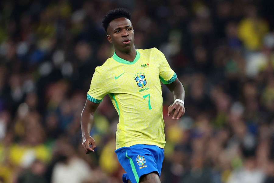 Ofenzivní hvězda brazilské reprezentace a Realu Madrid Vinícius Júnior.
