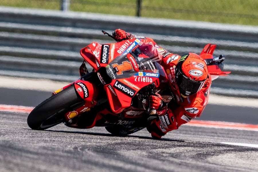 Bagnaia a câștigat cursa de Sprint al Marelui Premiu din Statele Unite