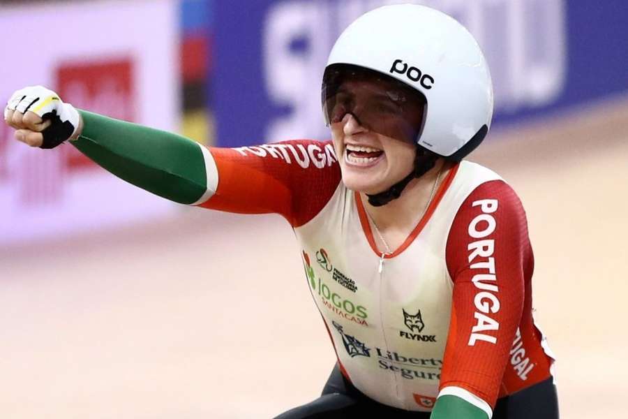Maria Martins foi sétima classificada em omnium na estreia portuguesa no ciclismo de pista em Tóquio-2020