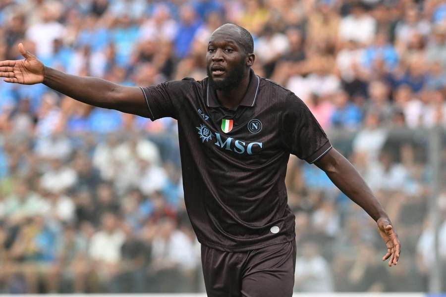 Lukaku juega actualmente en Napoli