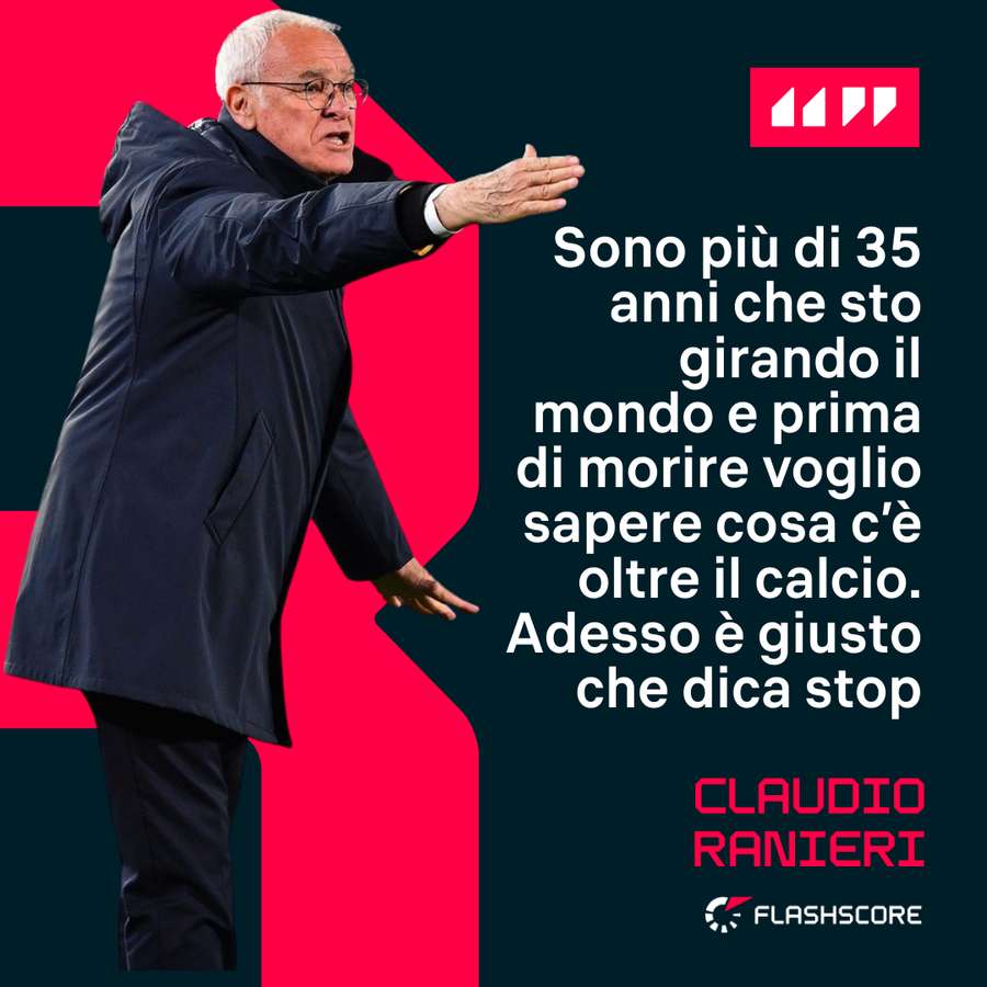 Le parole di Ranieri