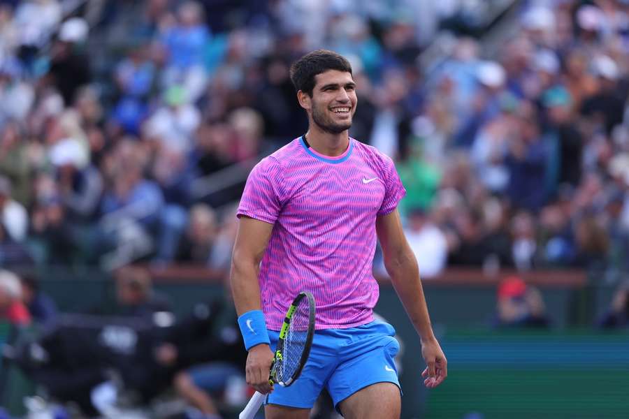 Carlos Alcaraz treft Daniil Medvedev - net als vorig jaar in Indian Wells - in de finale