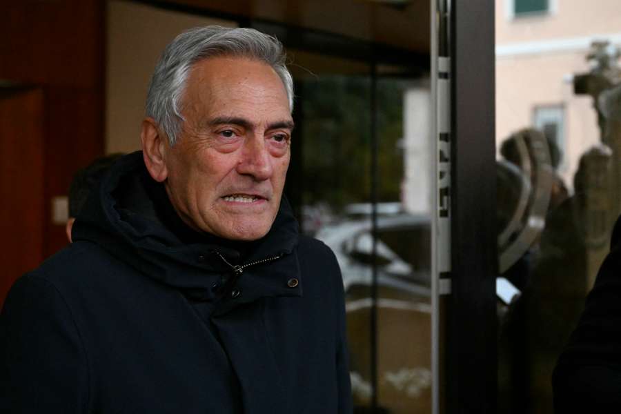 Gabriele Gravina, président de la FIGC depuis 2018 qui a démissionné Gabriele Gravina, président de la FIGC depuis 2018 qui a démissionné
