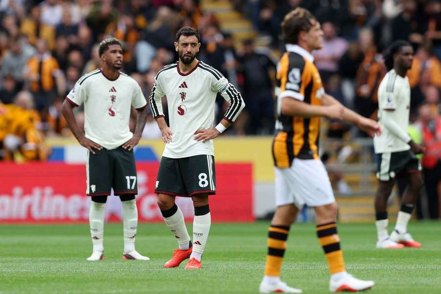 Bruno Fernandes foi o único português a alinhar de início