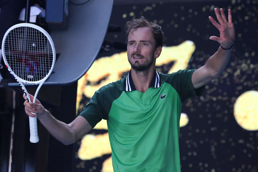 Daniil Medvedev steht im Viertelfinale der Australian Open 2024