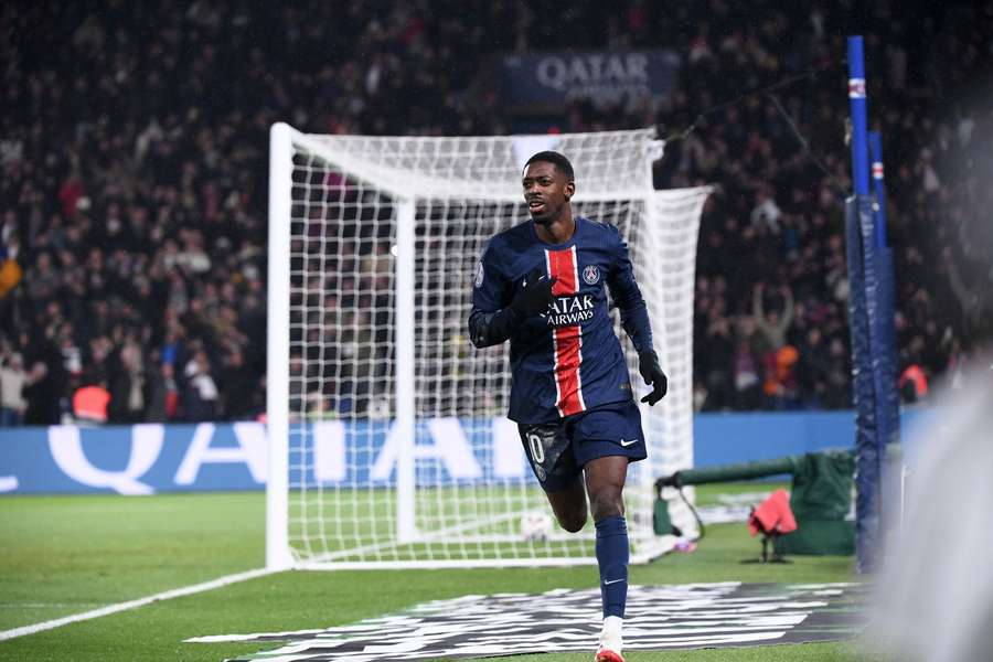 Dembélé está no auge de sua forma na Ligue 1