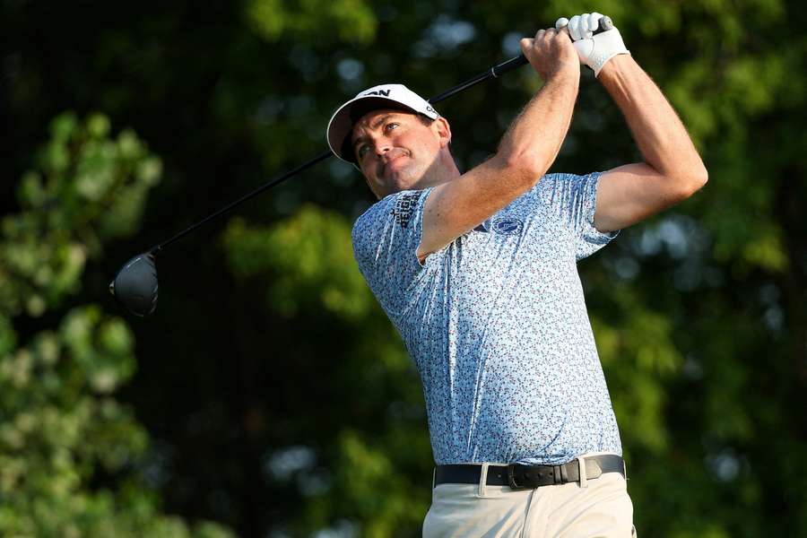 American Keegan Bradley in action