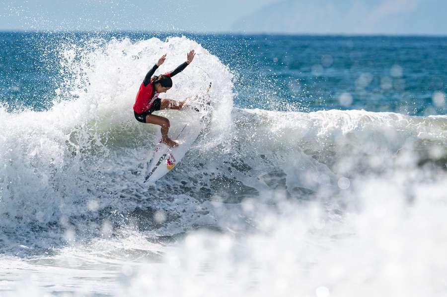 Teresa Bonvalot garantiu uma vaga na próxima fase da competição Teresa Bonvalot garantiu uma vaga na próxima fase da competição