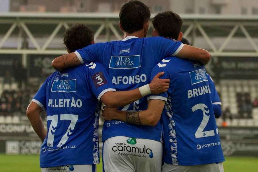 A festa dos jogadores do Belenenses na Póvoa de Varzim