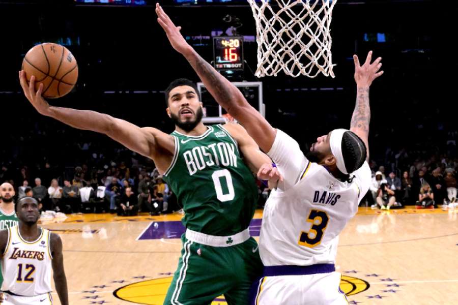 Celtics y Lakers se enfrentaron en la jornada de Navidad.