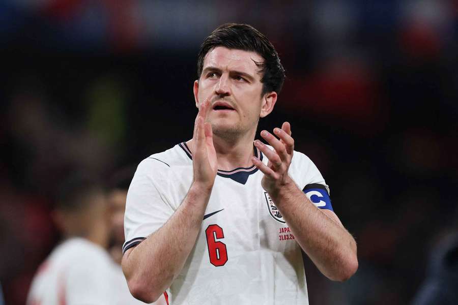 England and Manchester United's Harry Maguire