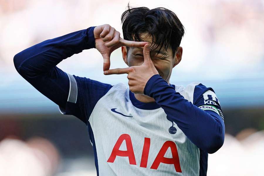 Son em destaque no Tottenham